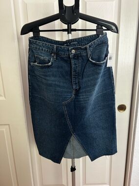 Old Navy Blue Denim Skirt